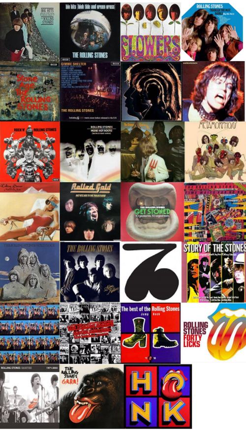 the rolling stones album covers