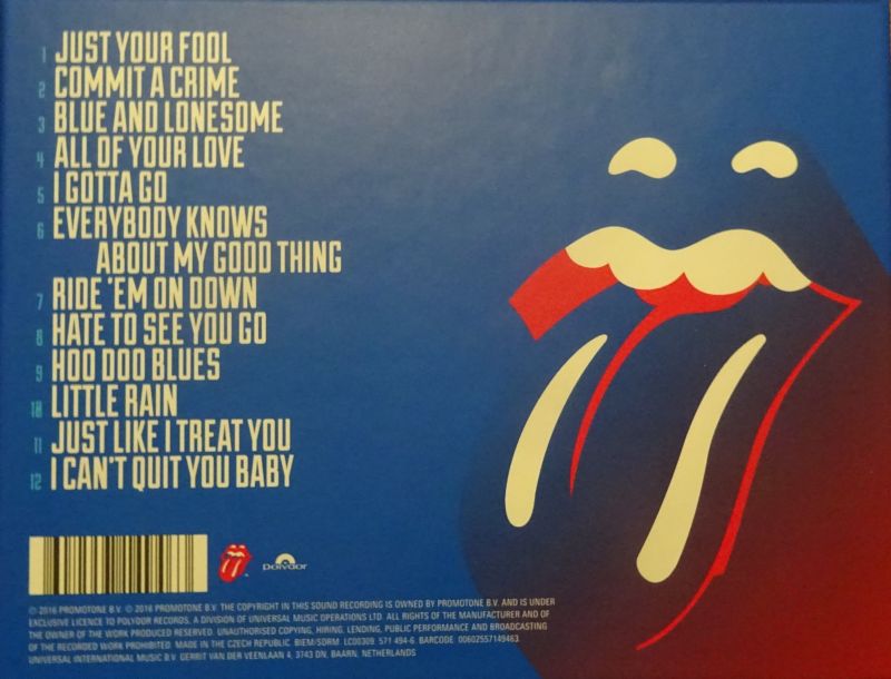 The Rolling Stones Album Blue And Lonesome 2016 By Iorr 5296