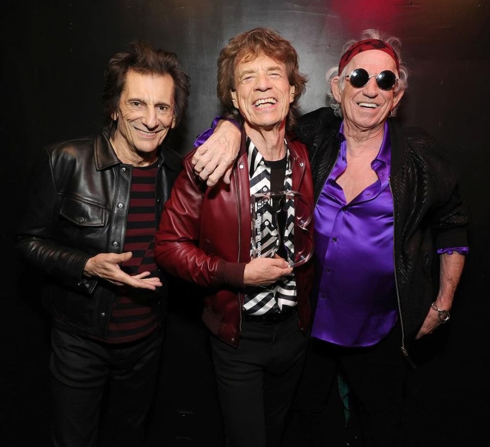 The Rolling Stones live at the Racket Club NYC Oct 19, 2023