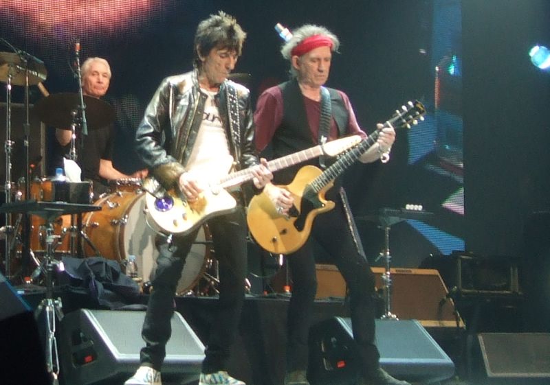 The Rolling Stones live at the Prudential Center, Newark, New Jersey ...