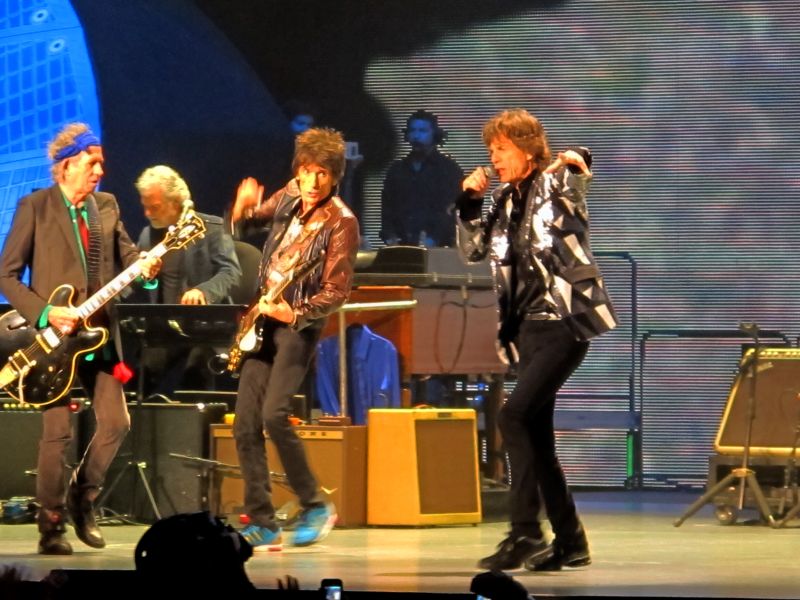 The Rolling Stones live at the Wells Fargo Center, Philadelphia, PA ...