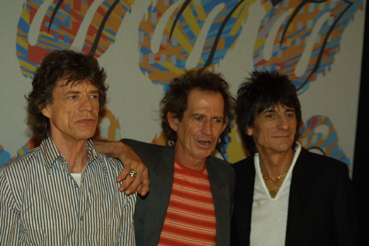 Mick, Keith and Ronnie