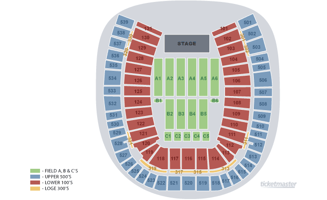 Scott Stadium Seating Chart Concert For Charlottesville