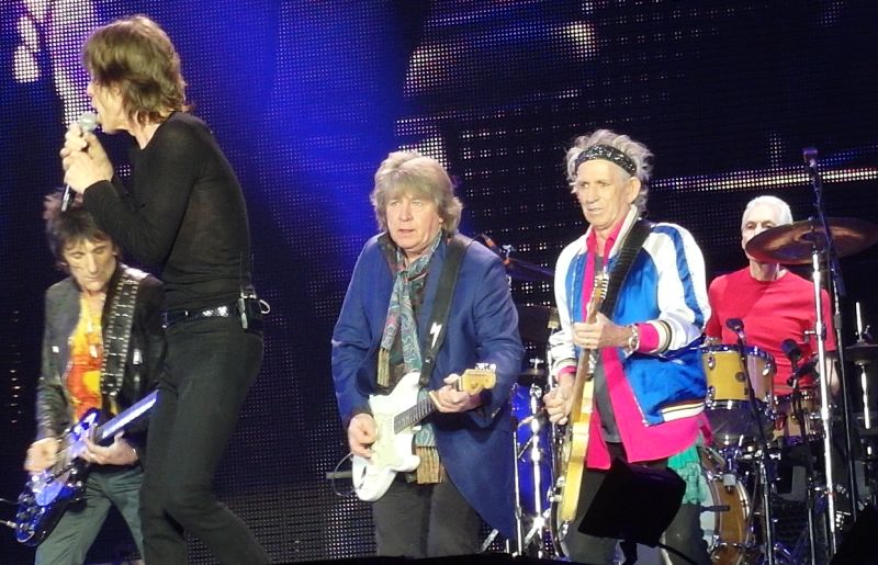 The Rolling Stones live at the Tokyo Dome, Tokyo, Japan, March 4, 2014 ...