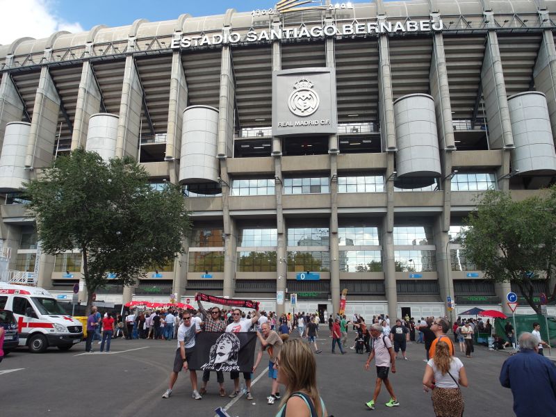 Estadio Santiago Bernabéu, Madrid, Spain