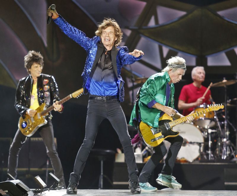 The Rolling Stones live at Ohio Stadium, Columbus, OH, USA May 30, 2015