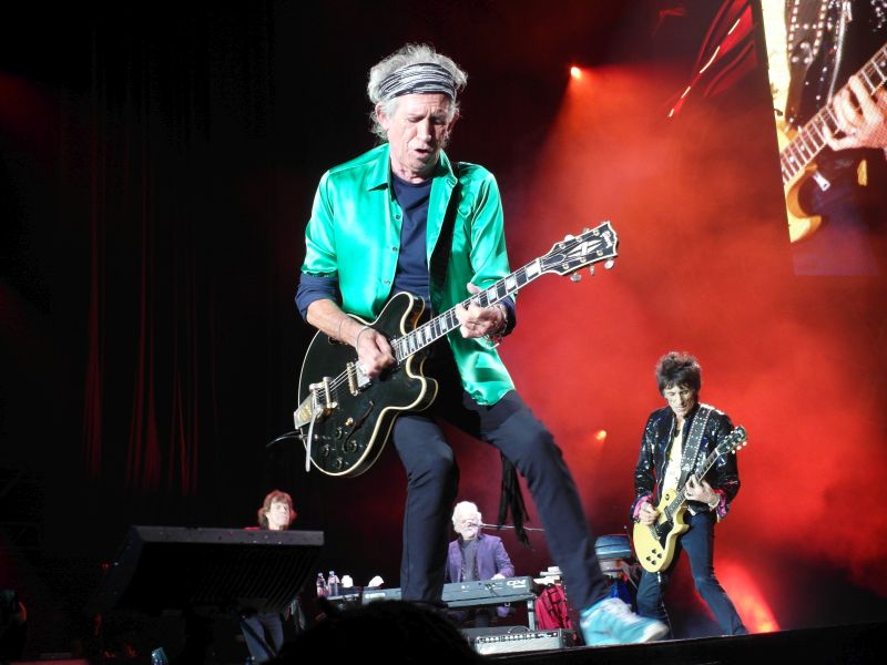 The Rolling Stones live at TCF Bank Stadium, Minneapolis, MN, USA ...