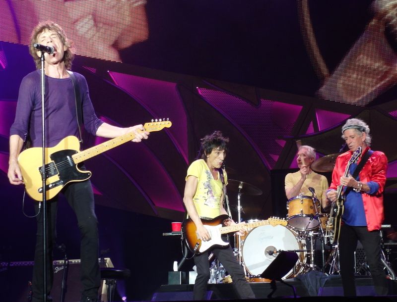 The Rolling Stones live at Bobby Dodd Stadium, Atlanta, GA, USA, June 9 ...