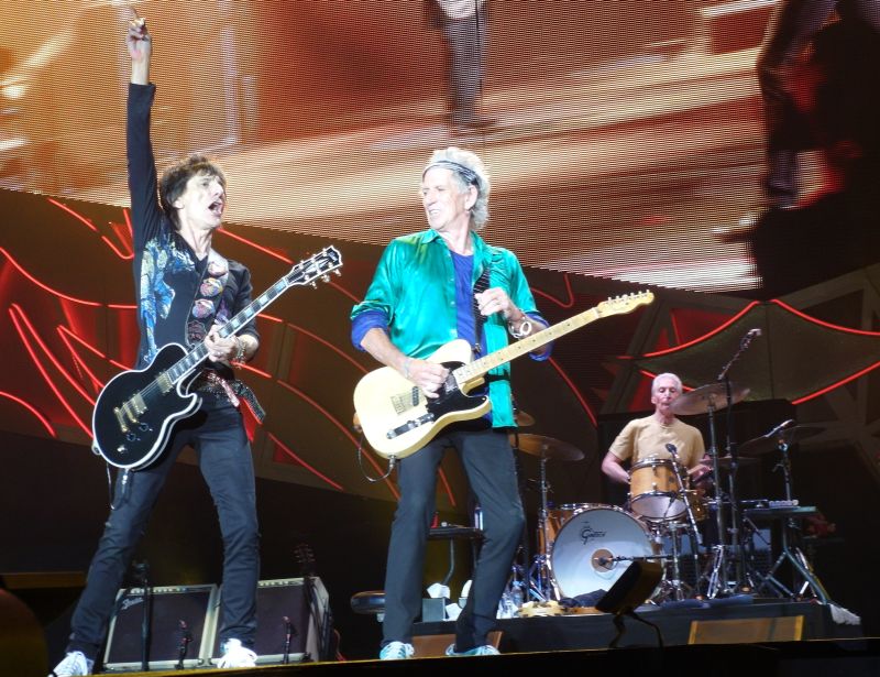 The Rolling Stones live at Bobby Dodd Stadium, Atlanta, GA, USA, June 9 ...