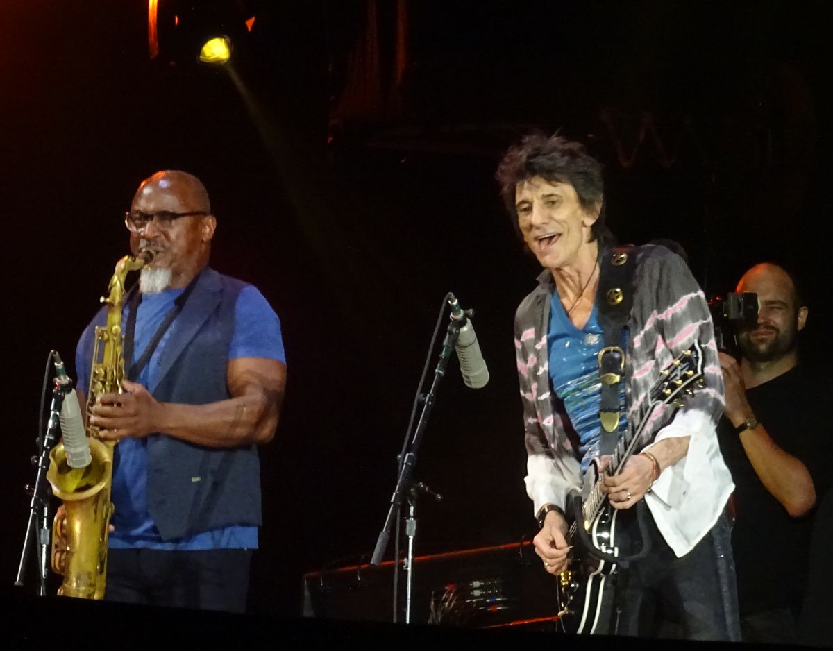 The Rolling Stones live at Estadio Monumental, Lima, Peru 