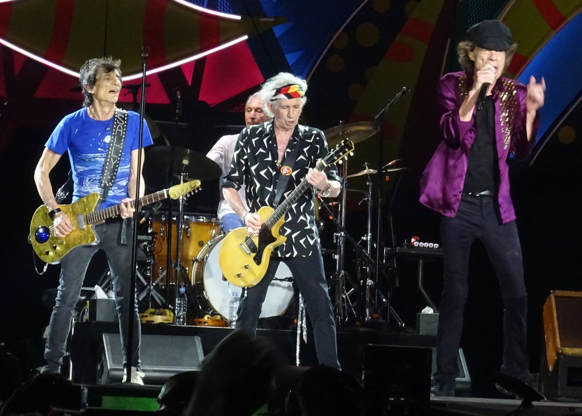 The Rolling Stones live at Ciudad Deportiva, Havana, Cuba, March 25 ...