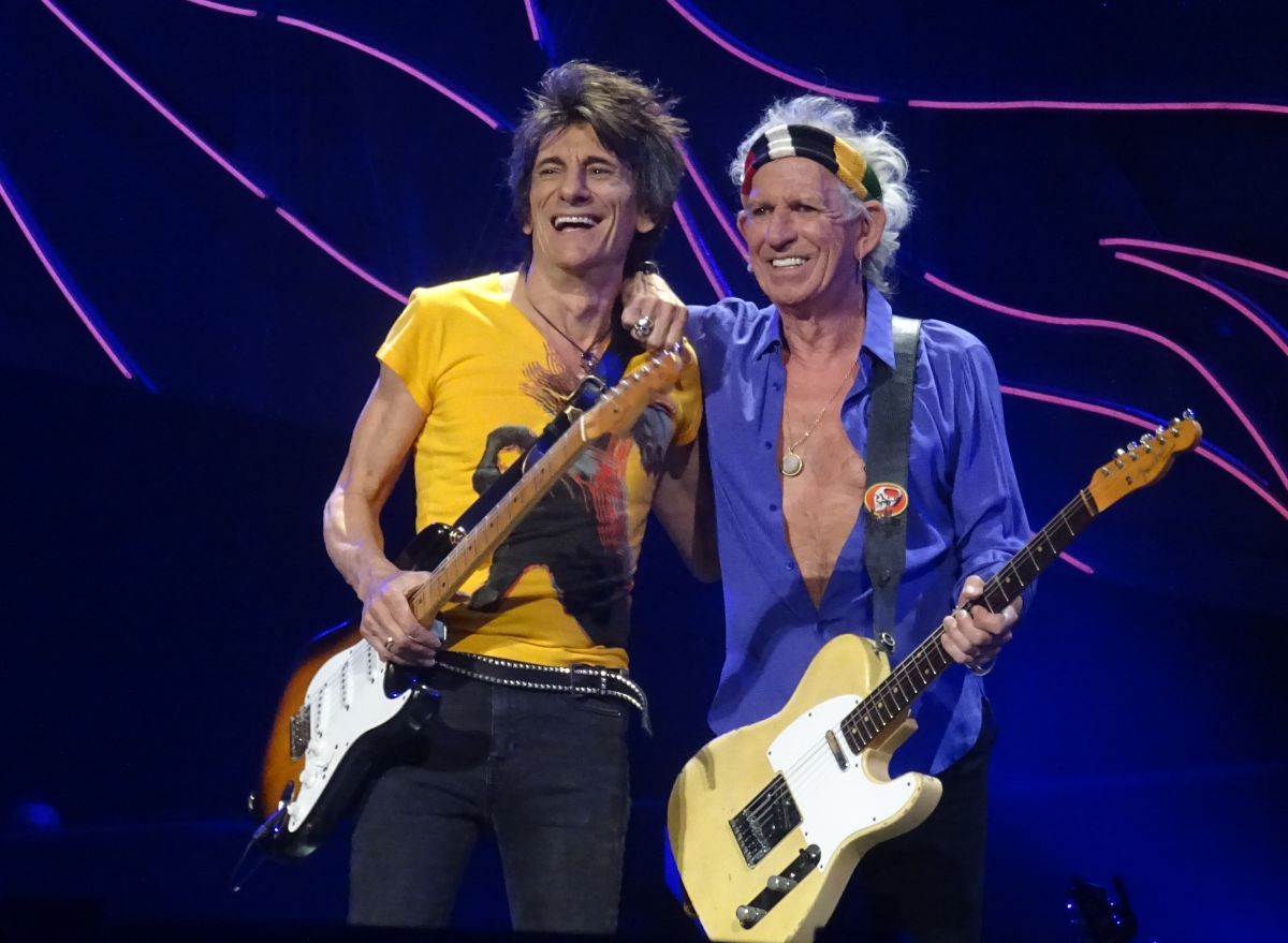 The Rolling Stones live at the TMobile Arena, Las Vegas, NV, USA