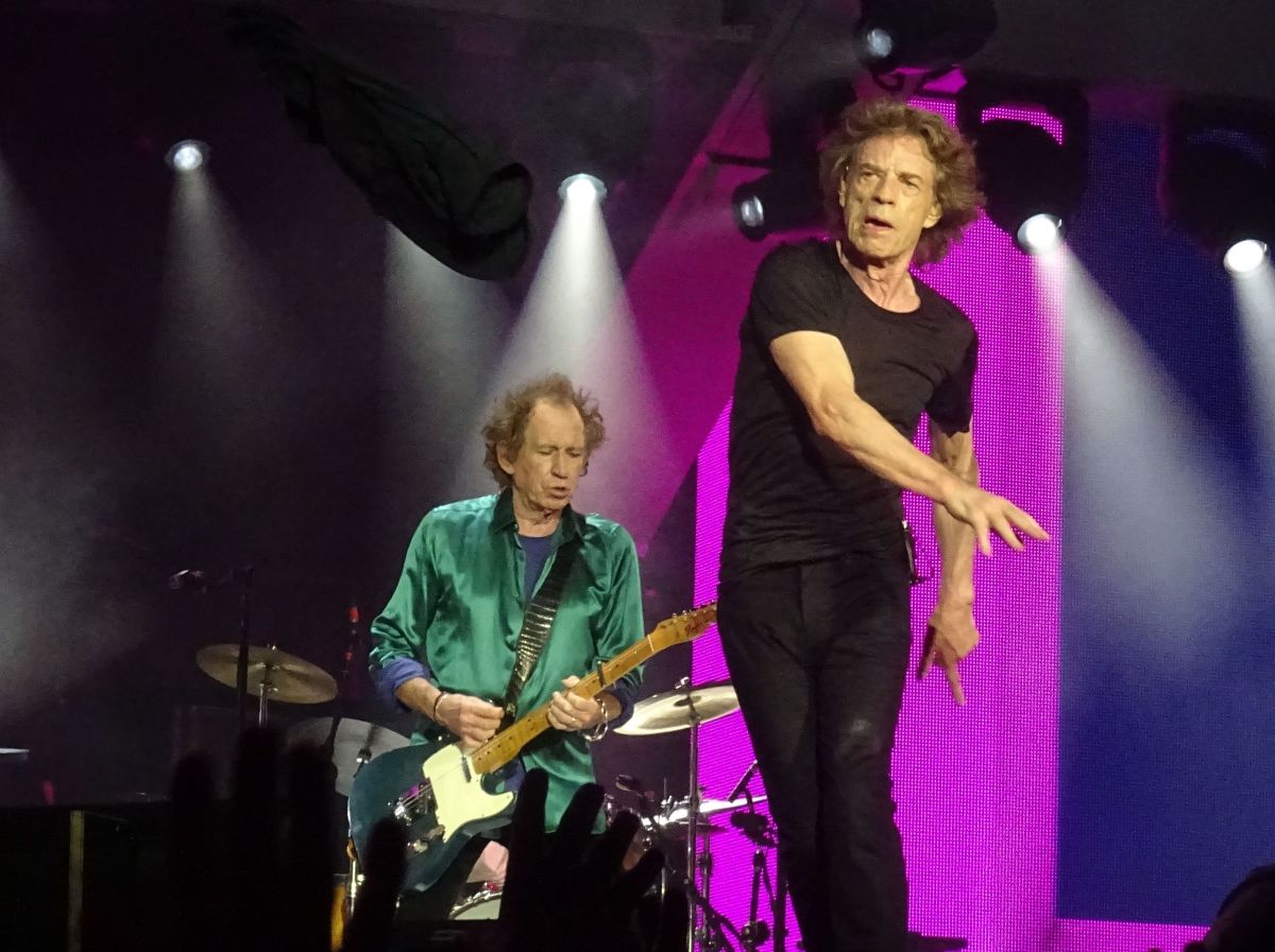 The Rolling Stones live at Gillette Stadium, Foxboro MA USA, July