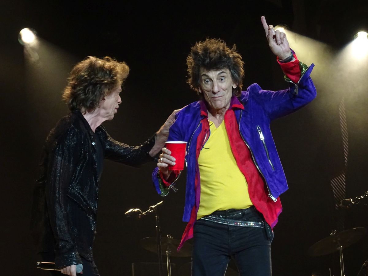 The Rolling Stones live at Gillette Stadium, Foxboro MA USA, July