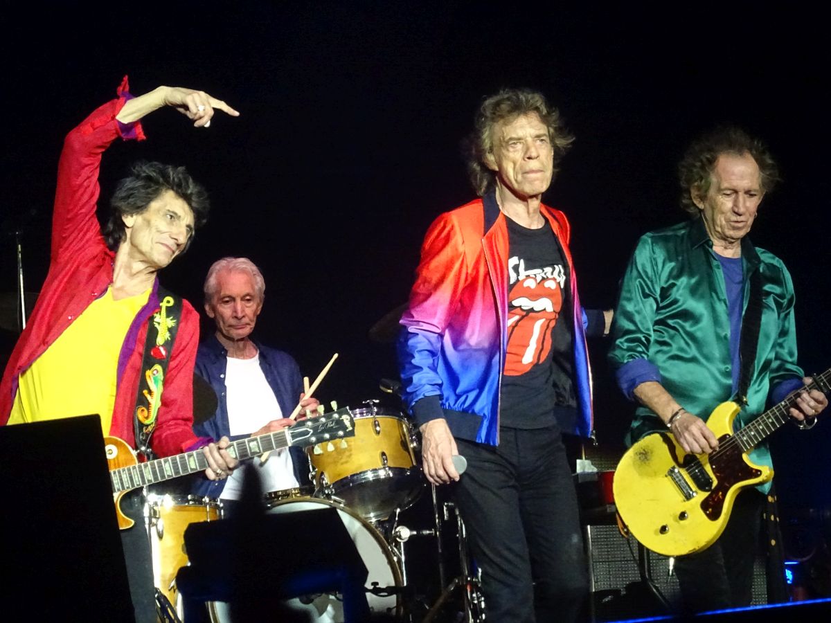 The Rolling Stones live at Gillette Stadium, Foxboro MA USA, July