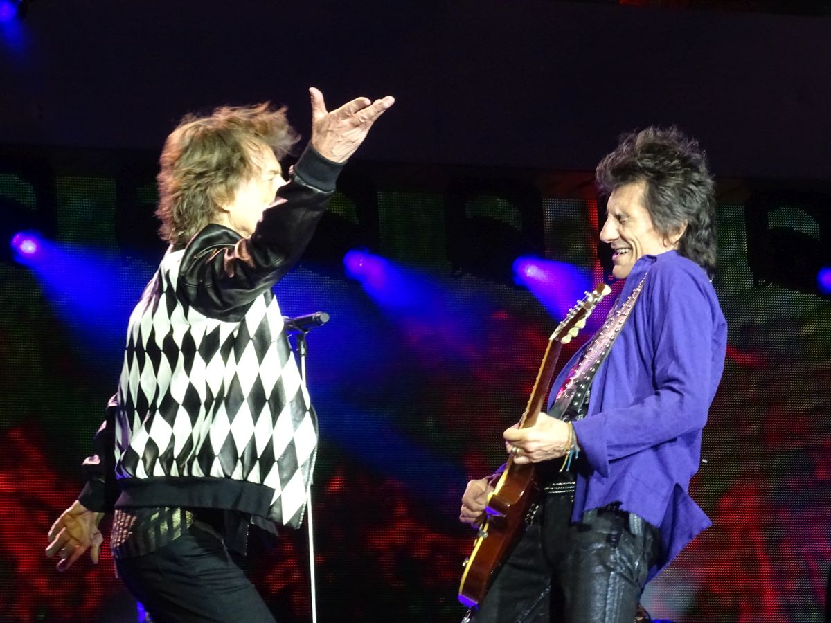 The Rolling Stones live at Soldier Field, Chicago, IL, USA, June 21