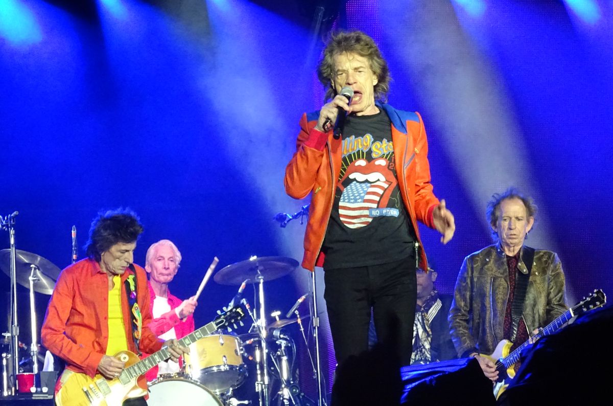 The Rolling Stones live at Soldier Field, Chicago, IL, USA, June 21 ...