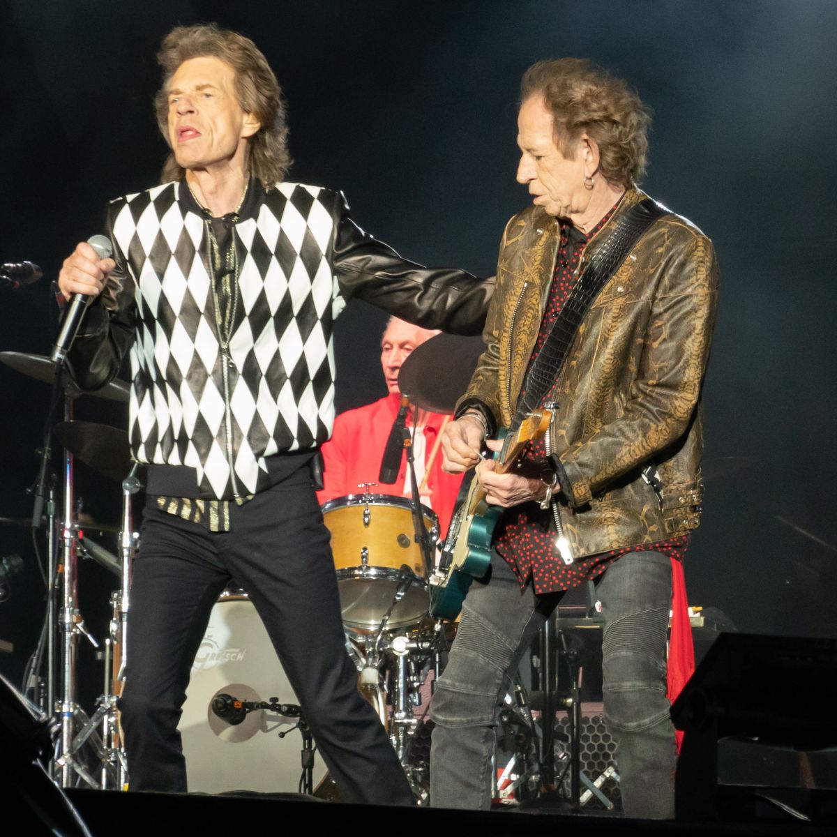 The Rolling Stones live at Soldier Field, Chicago, IL, USA, June 21 ...