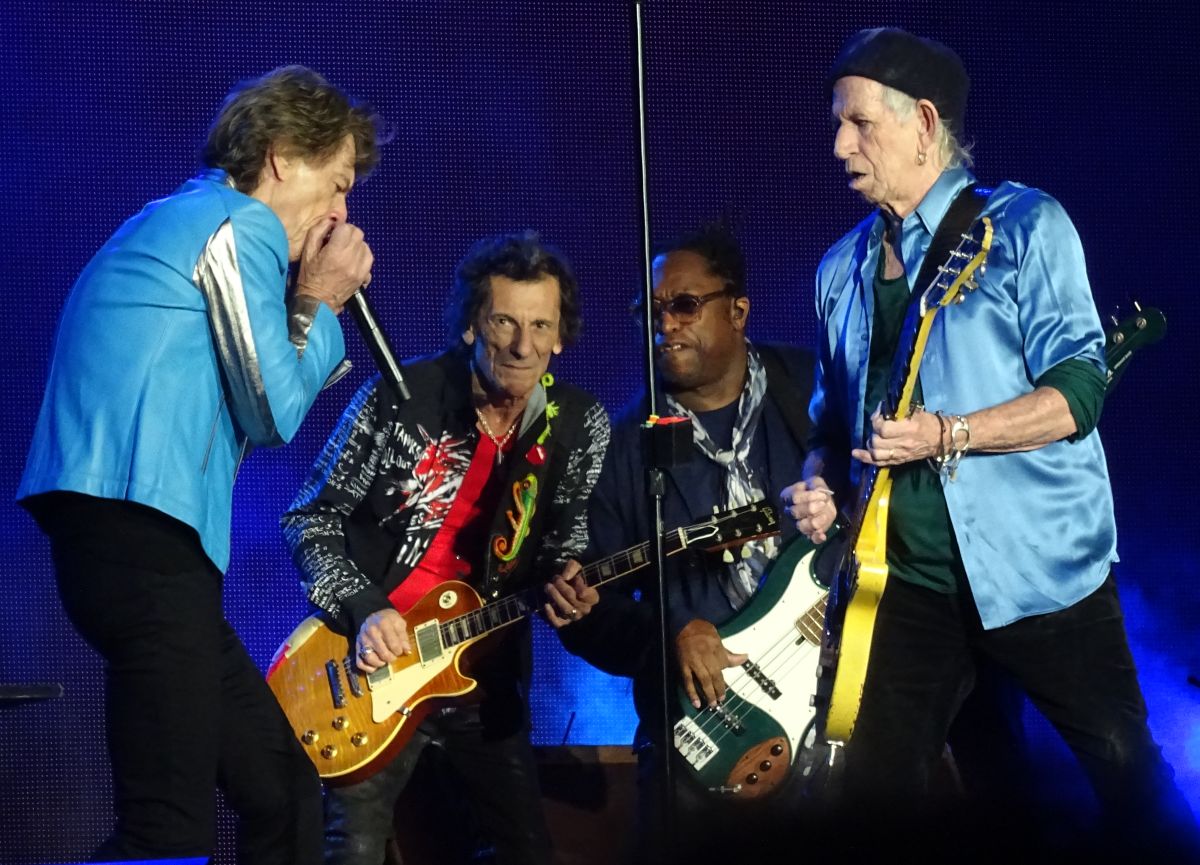 The Rolling Stones live at SoFi Stadium Los Angeles CA USA, October 14