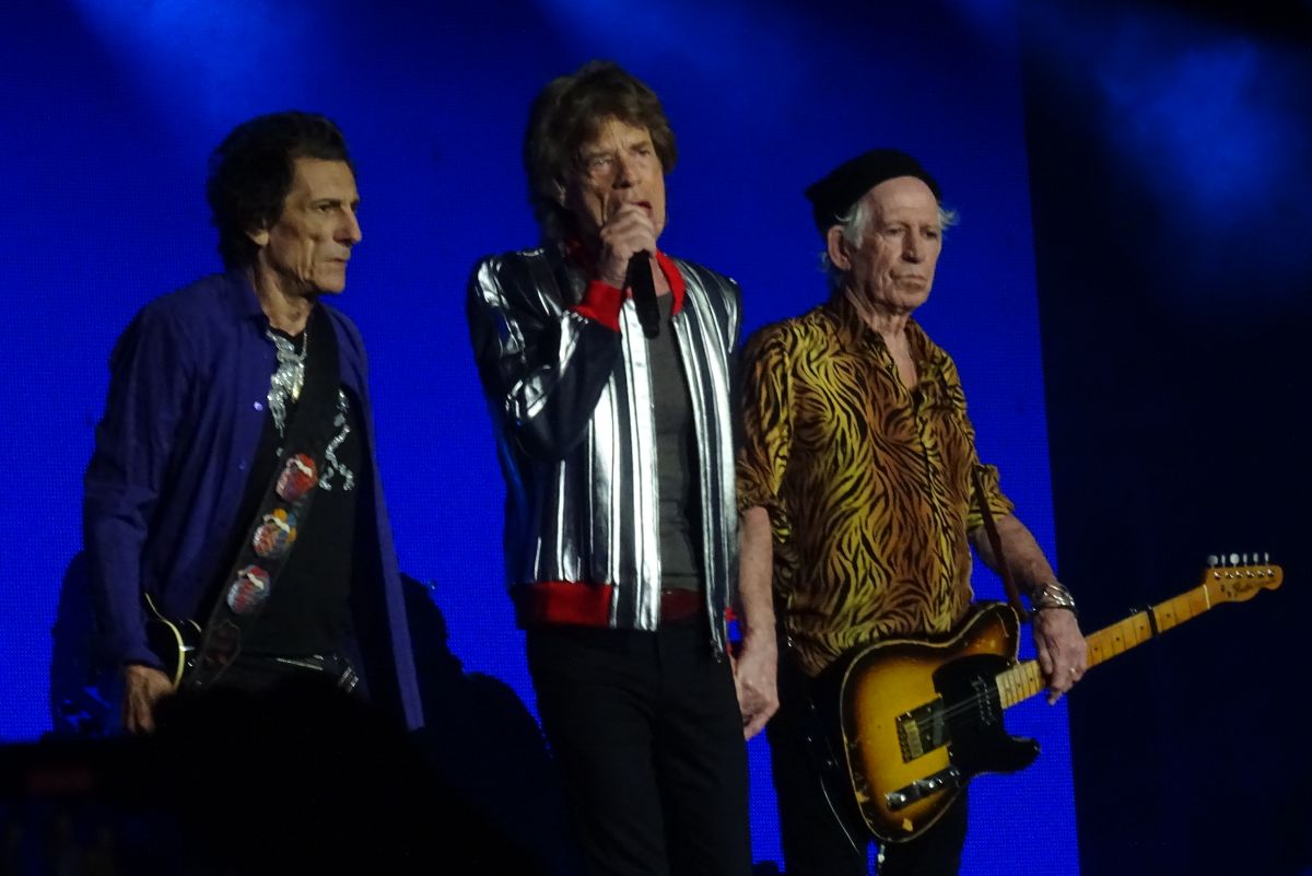 The Rolling Stones live at The Dome at America's Center, St Louis MO
