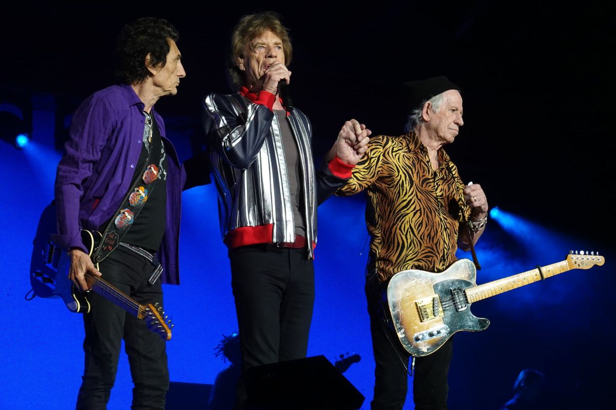 The Rolling Stones live at The Dome at America's Center, St Louis MO ...