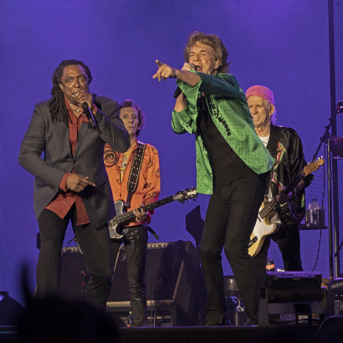 The Rolling Stones live at Raymond James Stadium, Tampa FL USA, October