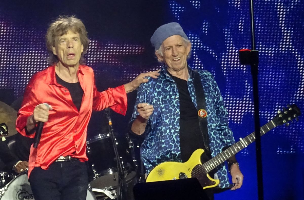 The Rolling Stones live at Anfield Stadium, Liverpool UK, June 9, 2022 ...