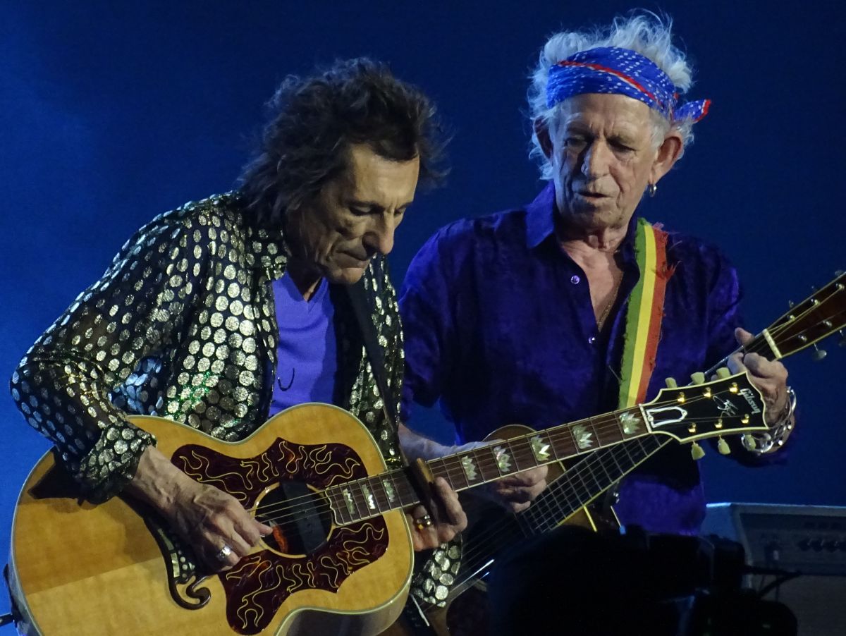 The Rolling Stones live at Groupama Stadium