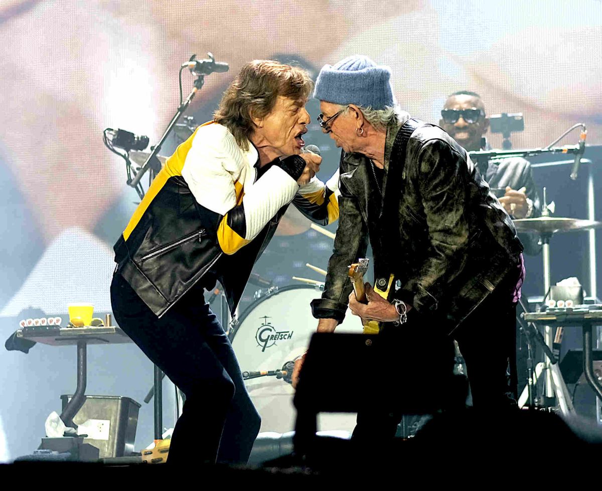 The Rolling Stones live at Olympiastadion Munich Germany, June 5, 2022