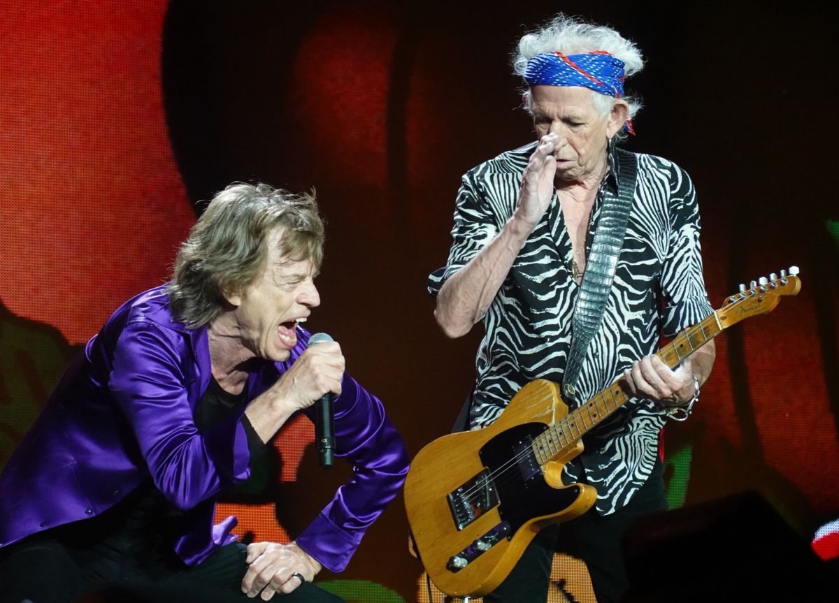 The Rolling Stones live at Ernst Happel Stadion, Vienna Austria, July ...