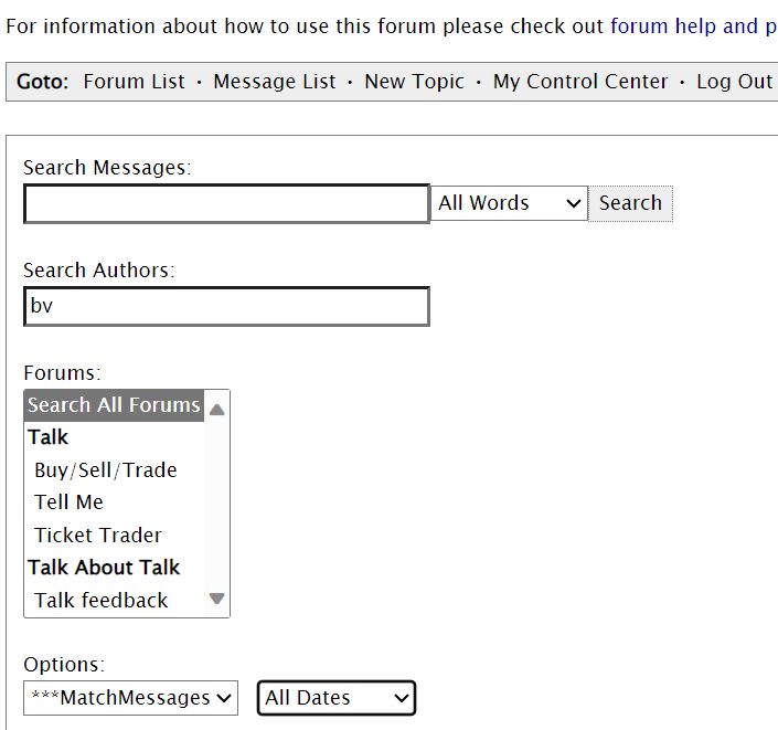 Show All Posts By User Issue Show All Posts By User Issue