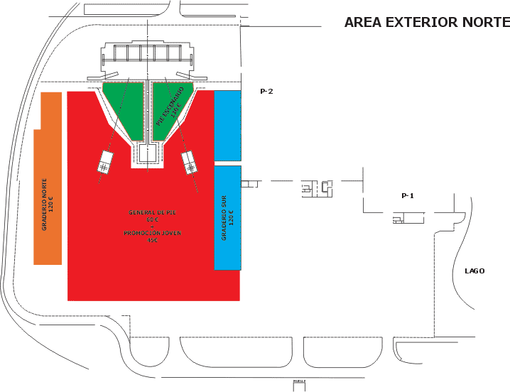 Zaragoza venue map